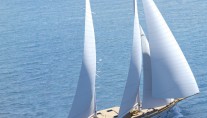 ZanZiba superyacht under sail